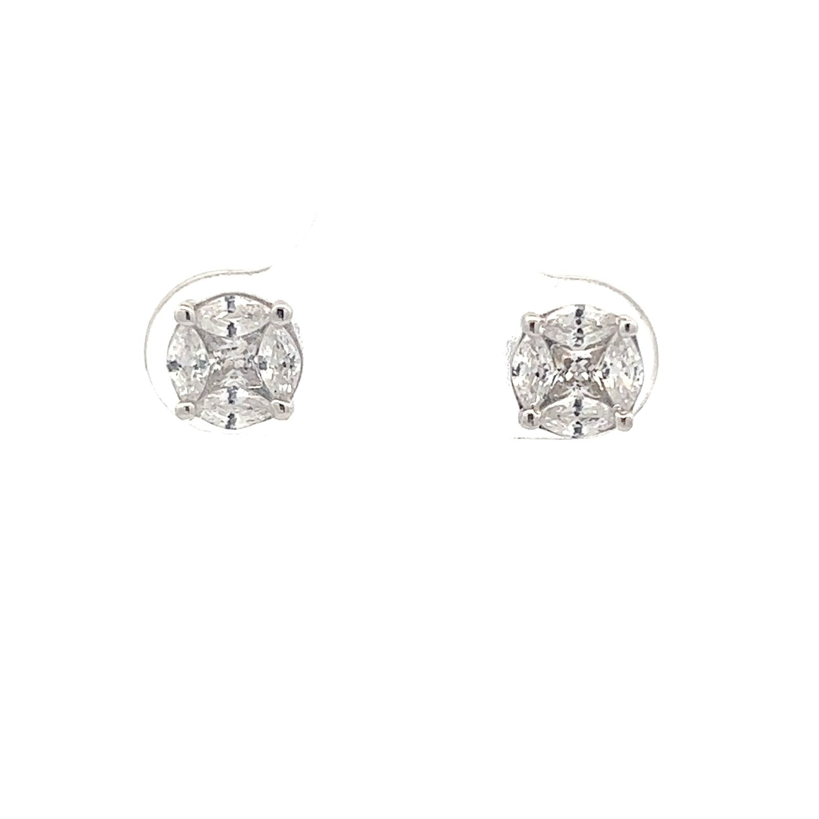 Sterling Grace Round Earrings by Natkina