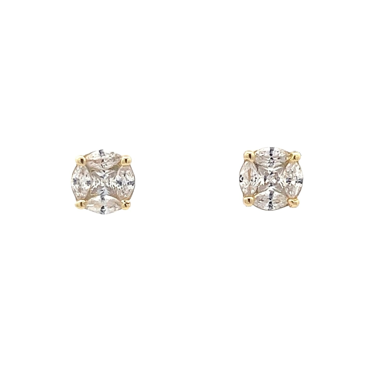 Sterling Grace Round Earrings by Natkina