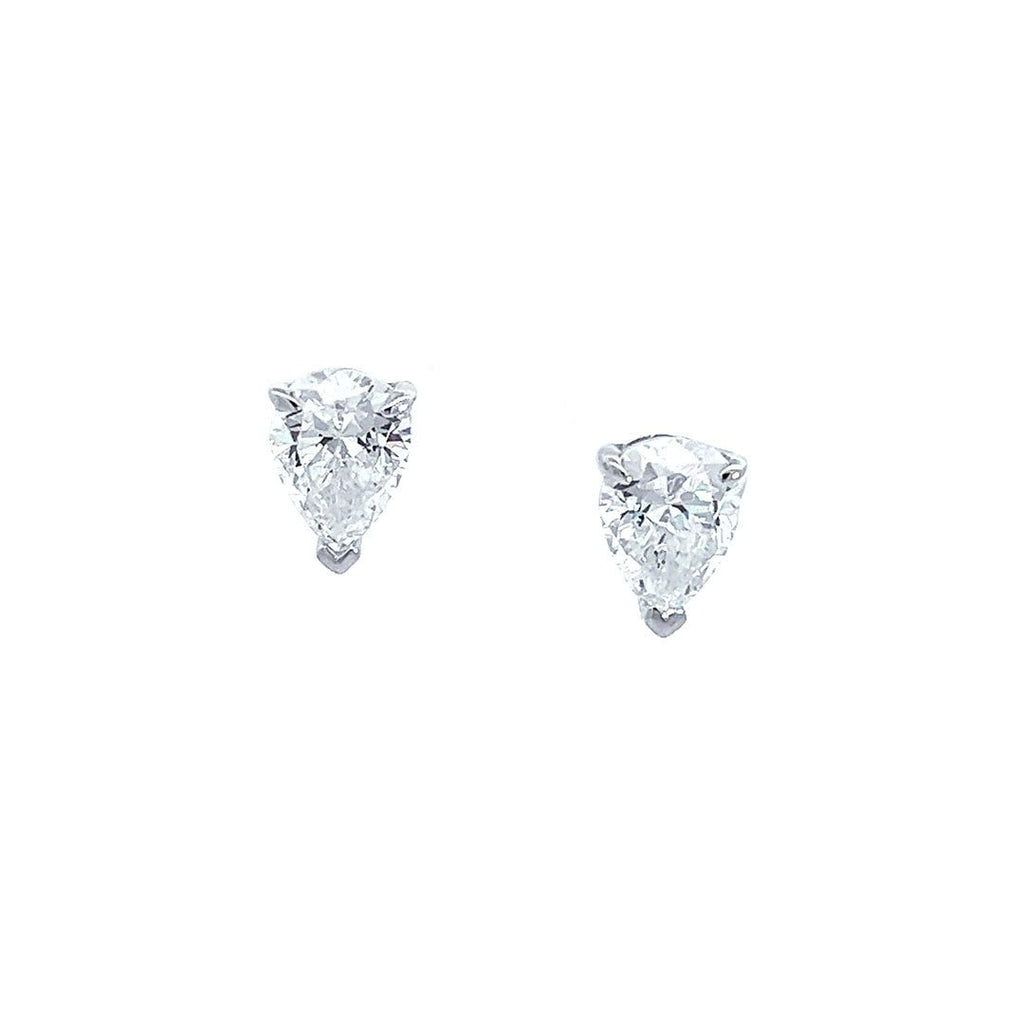 Pear Stud Earrings