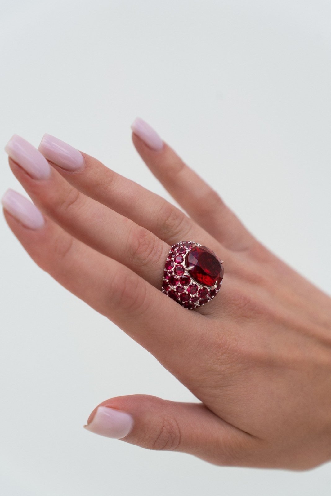 The "Light before Sunset" Ruby Ring by Natkina