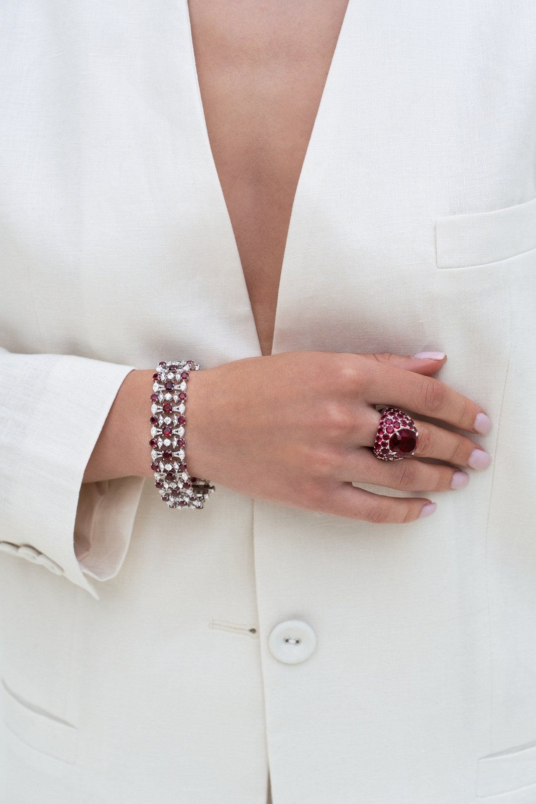 The "Light before Sunset" Ruby Ring by Natkina