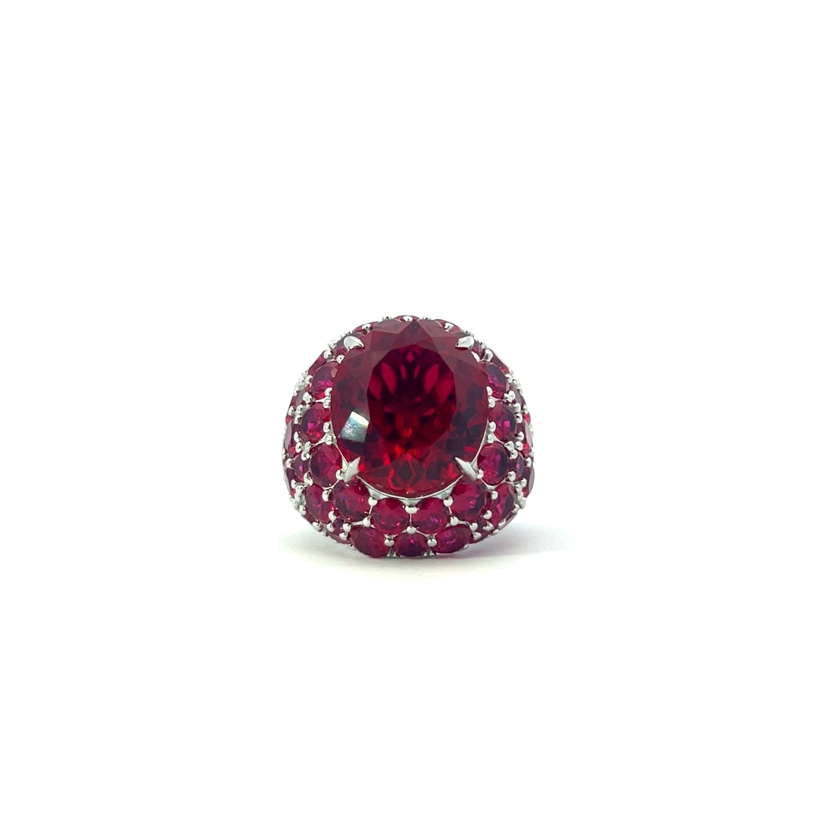 The "Light before Sunset" Ruby Ring by Natkina
