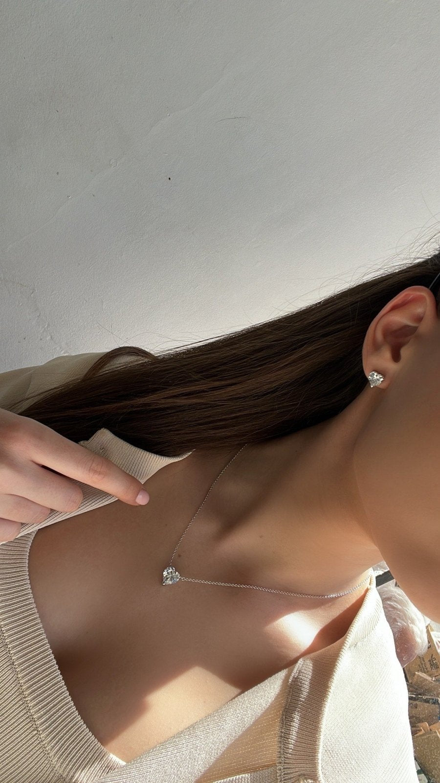 Trinity Shine Earrings by Natkina