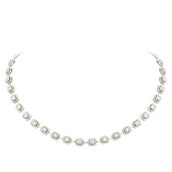 Breathtaking Diamond 18K White Gold Necklace for Her
