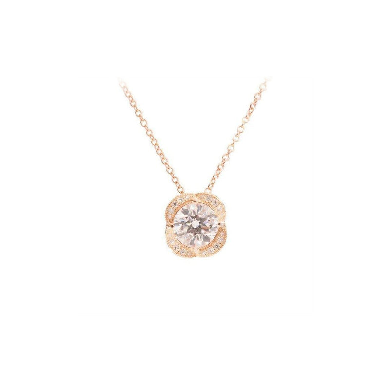 Silver Flower Pendant