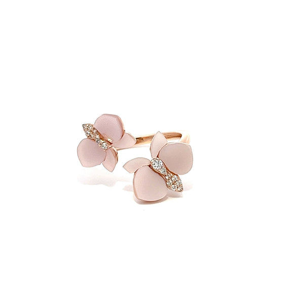 Eternelle Orchid Ring Mother of Pearl Rose Gold