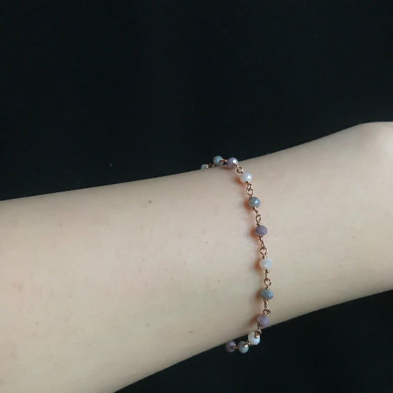 Personalise Your Silver Beads Bracelet - Natkina