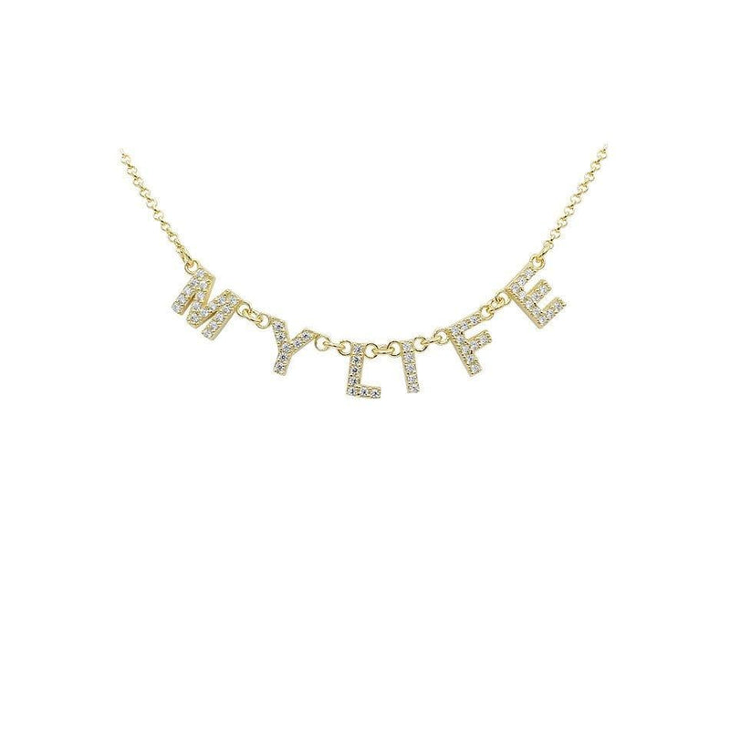 Personalise Your Silver Necklace - Natkina